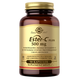 Solgar Ester C-Plus 500 mg witaminy C, 50 kapsułek - miniaturka zdjęcia produktu