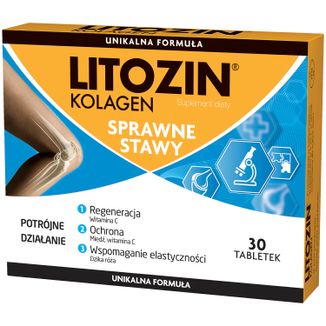 Litozin Kolagen, 30 tabletek - zdjęcie produktu