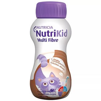 NutriKid Multi Fibre, preparat odżywczy dla dzieci powyżej 1 roku, smak czekoladowy, 200 ml - zdjęcie produktu