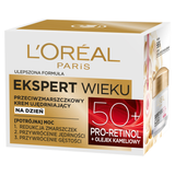 L’Oreal Ekspert Wieku 50+, przeciwzmarszczkowy krem ujędrniający na dzień, 50 ml - miniaturka zdjęcia produktu