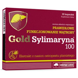 Olimp Gold Sylimaryna 100, 30 kapsułek - zdjęcie produktu