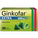 Ginkofar Extra 240 mg, 30 tabletek powlekanych - miniaturka zdjęcia produktu