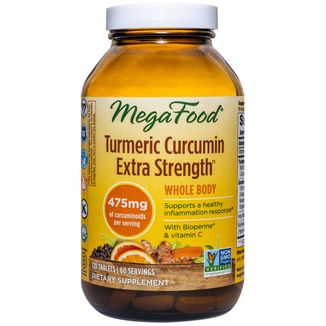 Mega Food Turmeric Strength for Whole Body, 120 tabletek - zdjęcie produktu