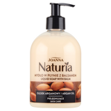 Joanna Naturia, mydło w płynie z balsamem, pielęgnujące, olejek arganowy, 500 ml - miniaturka zdjęcia produktu