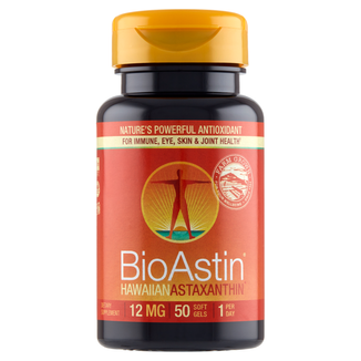 BioAstin, astaksantyna 12 mg, 50 kapsułek - zdjęcie produktu