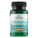 Swanson Melatonin, melatonina 1 mg, 120 kapsułek - miniaturka zdjęcia produktu