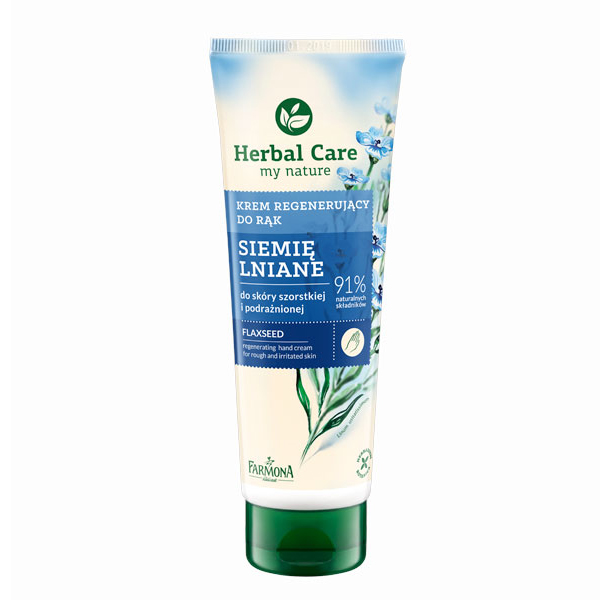 Herbal Care Farmona Herbal Care Siemię lniane, krem do rąk i paznokci, 100 ml