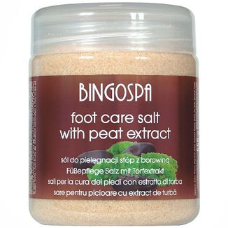 Bingospa, sól do stóp z borowiną, 550 g - zdjęcie produktu