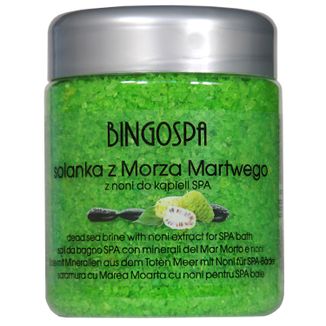 Bingospa, solanka z minerałami Morza Martwego i ekstraktem soku Noni, 550 g - zdjęcie produktu