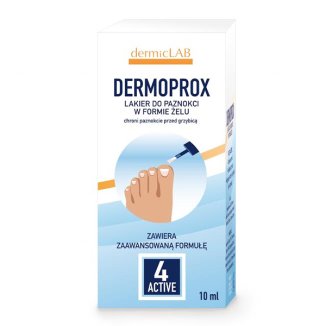 Mongird Dermoprox, lakier do paznokci w formie żelu, 10 ml - zdjęcie produktu