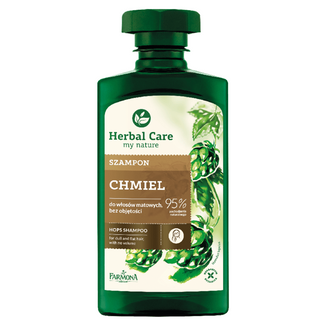 Farmona Herbal Care, szampon do włosów matowych bez objętości, chmiel, 330 ml - zdjęcie produktu