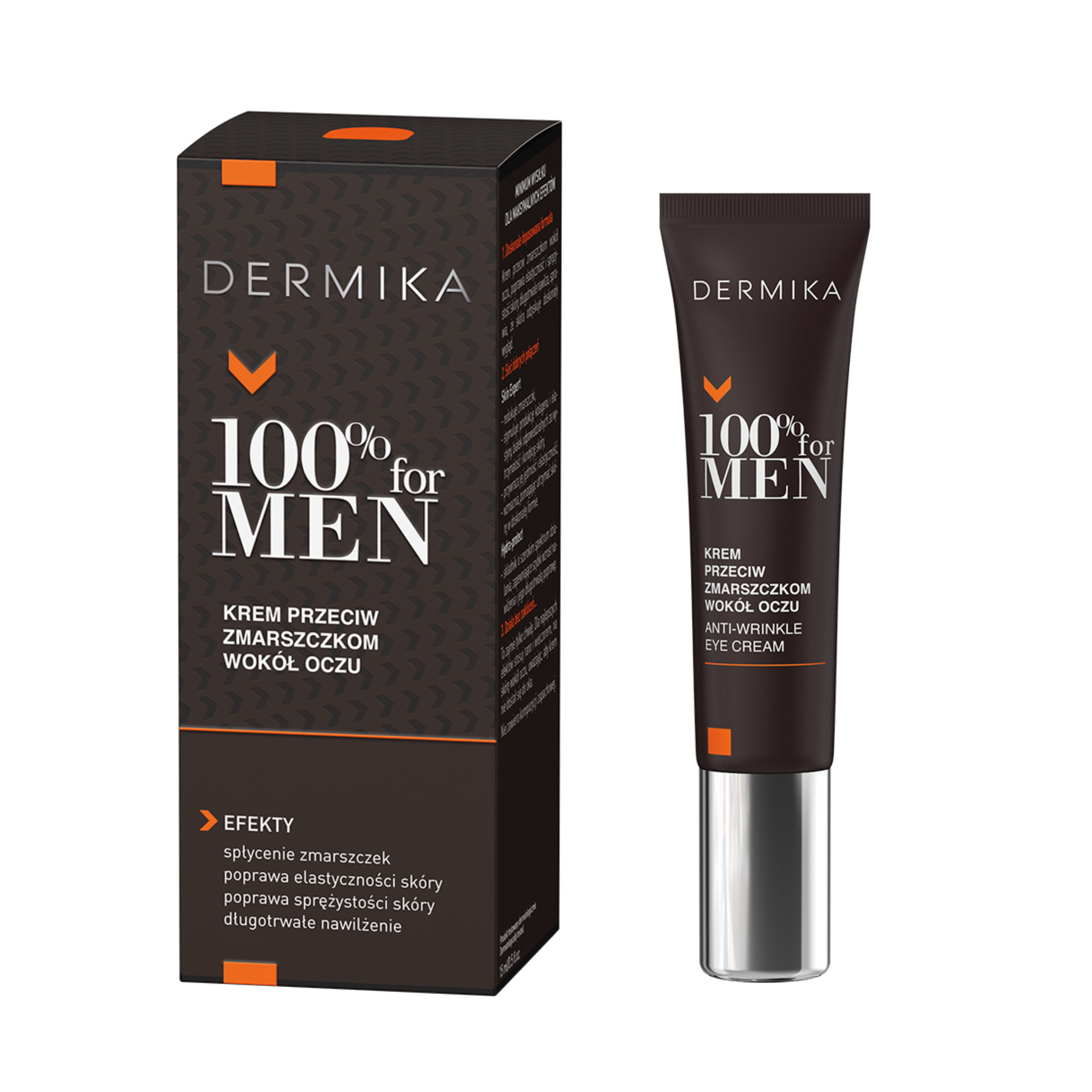 Dermika Dermika Men, Creme gegen Falten für die Augenpartie, 15 ml — Inhaltsstoffe und Bewertung