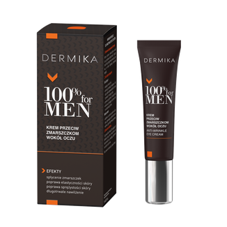 Dermika Men, krem przeciw zmarszczkom wokół oczu, 15 ml - zdjęcie produktu