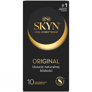 Unimil Skyn Original, prezerwatywy nielateksowe, 10 sztuk - zdjęcie produktu