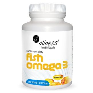 Aliness Fish Omega-3 180/120 mg, 90 kapsułek - zdjęcie produktu