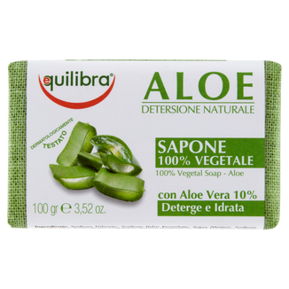 Equilibra Aloe, mydło aloesowe, 100 g - zdjęcie produktu