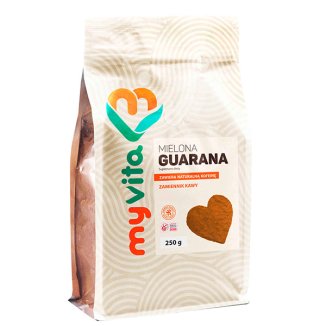 MyVita, Guarana, naturalna kofeina, Proszek 250 g - zdjęcie produktu