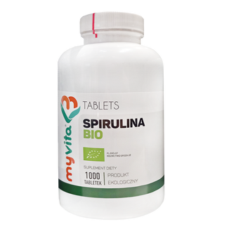 MyVita Spirulina Bio, 1000 tabletek - zdjęcie produktu