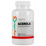 MyVita Acerola, naturalna witamina C, 250 tabletek - miniaturka zdjęcia produktu