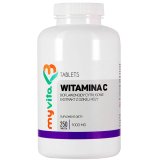 MyVita Witamina C 1000 mg + Bioflawonoidy Cytrusowe + Ekstrakt z Dzikiej Róży, 250 tabletek - miniaturka zdjęcia produktu