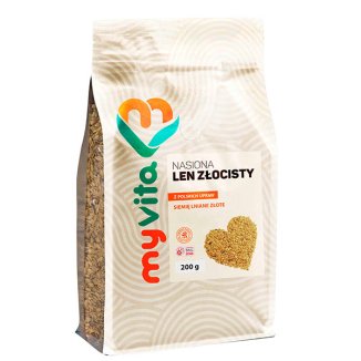 MyVita, Len złocisty, nasiona, 200 g - zdjęcie produktu