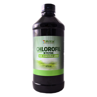 MyVita Chlorofil w płynie, 473 ml - zdjęcie produktu