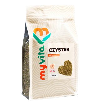 MyVita Czystek, krojone liście, 100 g - zdjęcie produktu