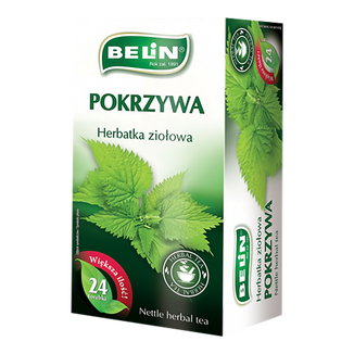 Belin Pokrzywa, herbatka ziołowa, 1,5 g x 24 saszetki USZKODZONE OPAKOWANIE Belin Pokrzywa, herbatka ziołowa, 1,5 g x 24 saszetki USZKODZONE OPAKOWANIE - zdjęcie produktu