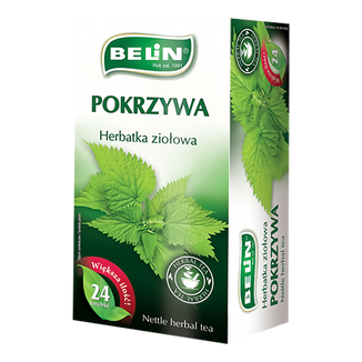 Belin Pokrzywa, herbatka ziołowa, 1,5 g x 24 saszetki - zdjęcie produktu
