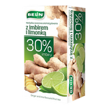Belin Herbatka owocowa aromatyzowana z imbirem i limonką, 2 g x 20 saszetek USZKODZONE OPAKOWANIE - miniaturka zdjęcia produktu