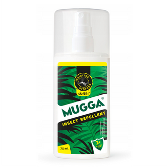 Mugga Insect Repellent, spray na komary dla dzieci od 2 lat, DEET 9,5%, 75 ml - zdjęcie produktu
