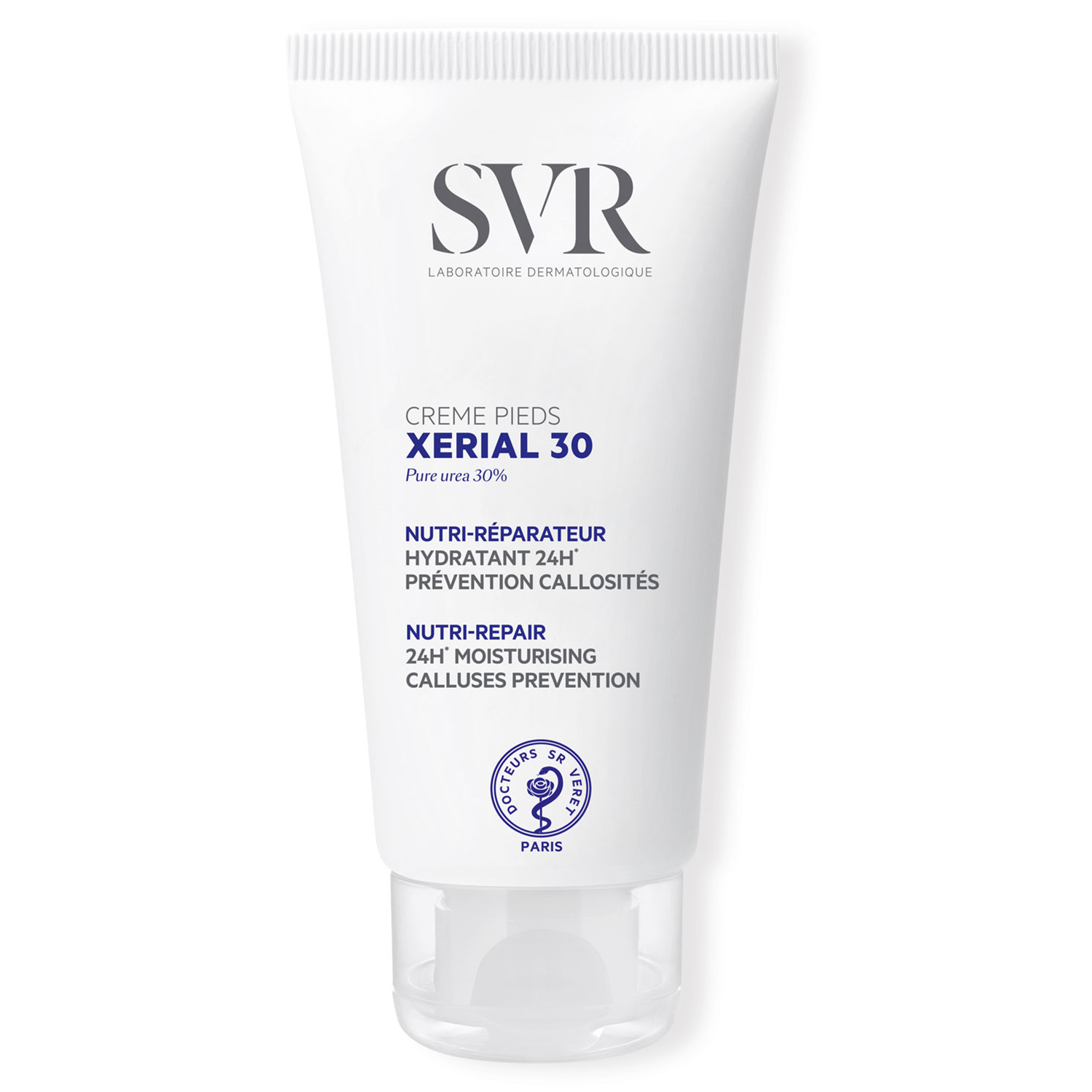 Nieznana SVR Xerial 30 Creme Pieds, krem do stóp z mocznikiem na zrogowacenia, 50 ml — Składniki i ocena