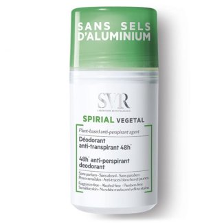 SVR Spirial Vegetal, dezodorant roll-on, bez soli aluminium, 50 ml - zdjęcie produktu