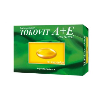 Tokovit A + E Natural, 30 kapsułek - zdjęcie produktu