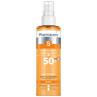 Pharmaceris S Sun Protect, suchy ochronny olejek do ciała, SPF 50+, 200 ml - zdjęcie produktu