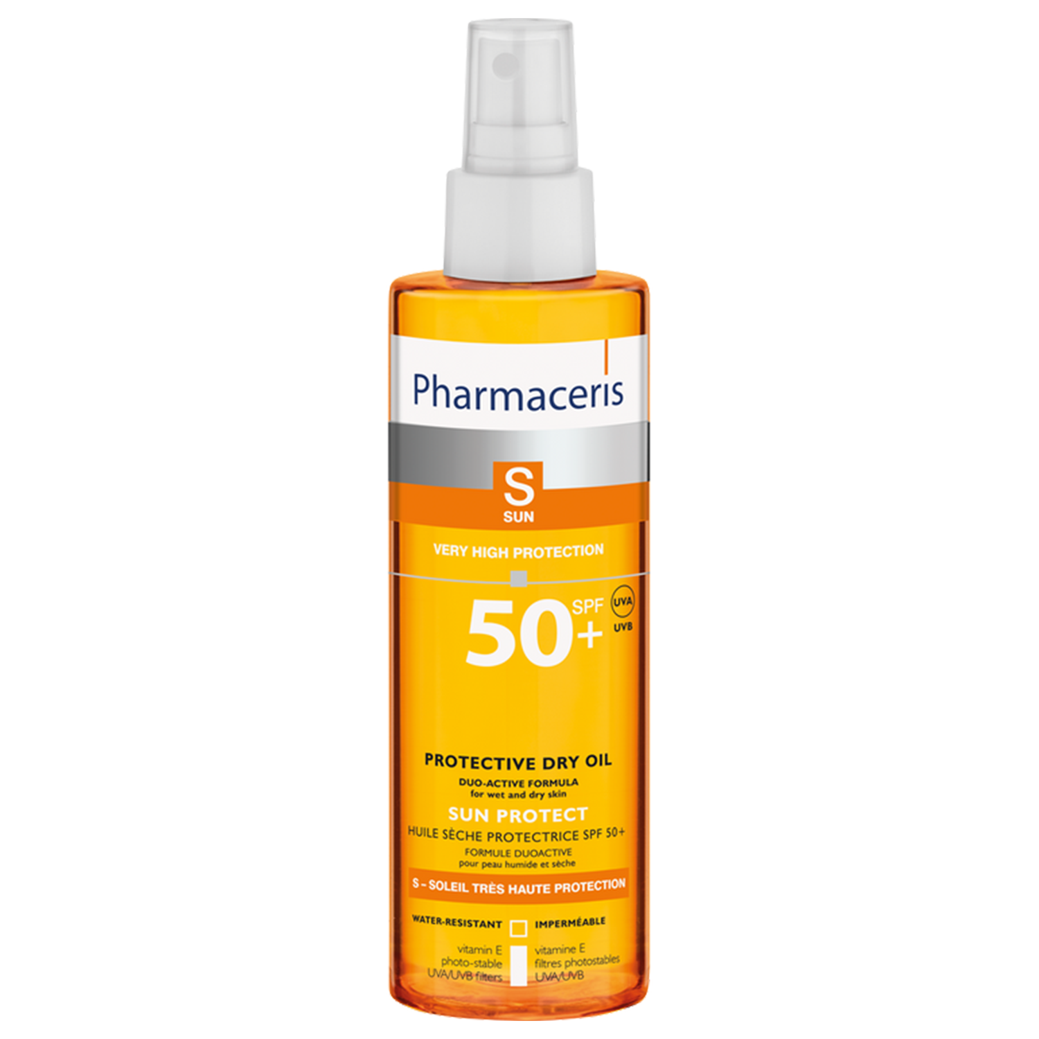 Pharmaceris Pharmaceris S Sun Protect, trocken schützend Körperöl, SPF 50+, 200 ml — Inhaltsstoffe und Bewertung