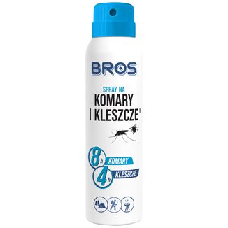Bros, spray na komary i kleszcze, DEET 15%, 90 ml - zdjęcie produktu
