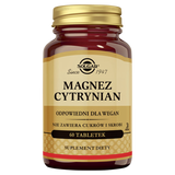 Solgar Magnez Cytrynian, 60 tabletek - miniaturka zdjęcia produktu