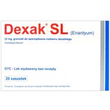 Dexak SL 25 mg, granulat do sporządzania roztworu doustnego, 20 saszetek (import równoległy) - miniaturka zdjęcia produktu