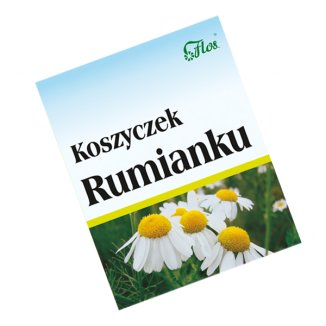 Flos Koszyczek rumianku, zioła do zaparzania, 50 g - zdjęcie produktu