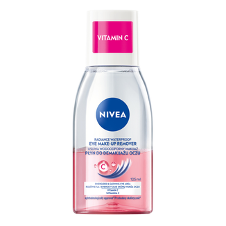 Nivea, dwufazowy płyn do demakijażu oczu, wrażliwe okolice oczu, 125 ml - zdjęcie produktu