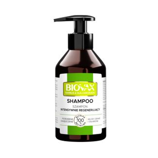 Biovax, intensywnie regenerujący szampon, bambus i olej awokado, 200 ml - zdjęcie produktu