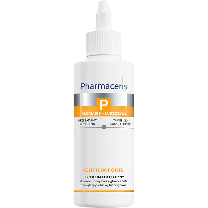 Pharmaceris Pharmaceris P Ichtilix Forte, płyn keratolityczny do owłosionej skóry głowy i ciała, 125 ml — Składniki i ocena