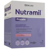 Olimp Nutramil Protein, preparat odżywczy, smak truskawkowy, 72 g x 6 saszetek - miniaturka zdjęcia produktu