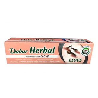 Dabur Herbal, pasta do zębów bez fluoru, goździk, 100 ml - zdjęcie produktu