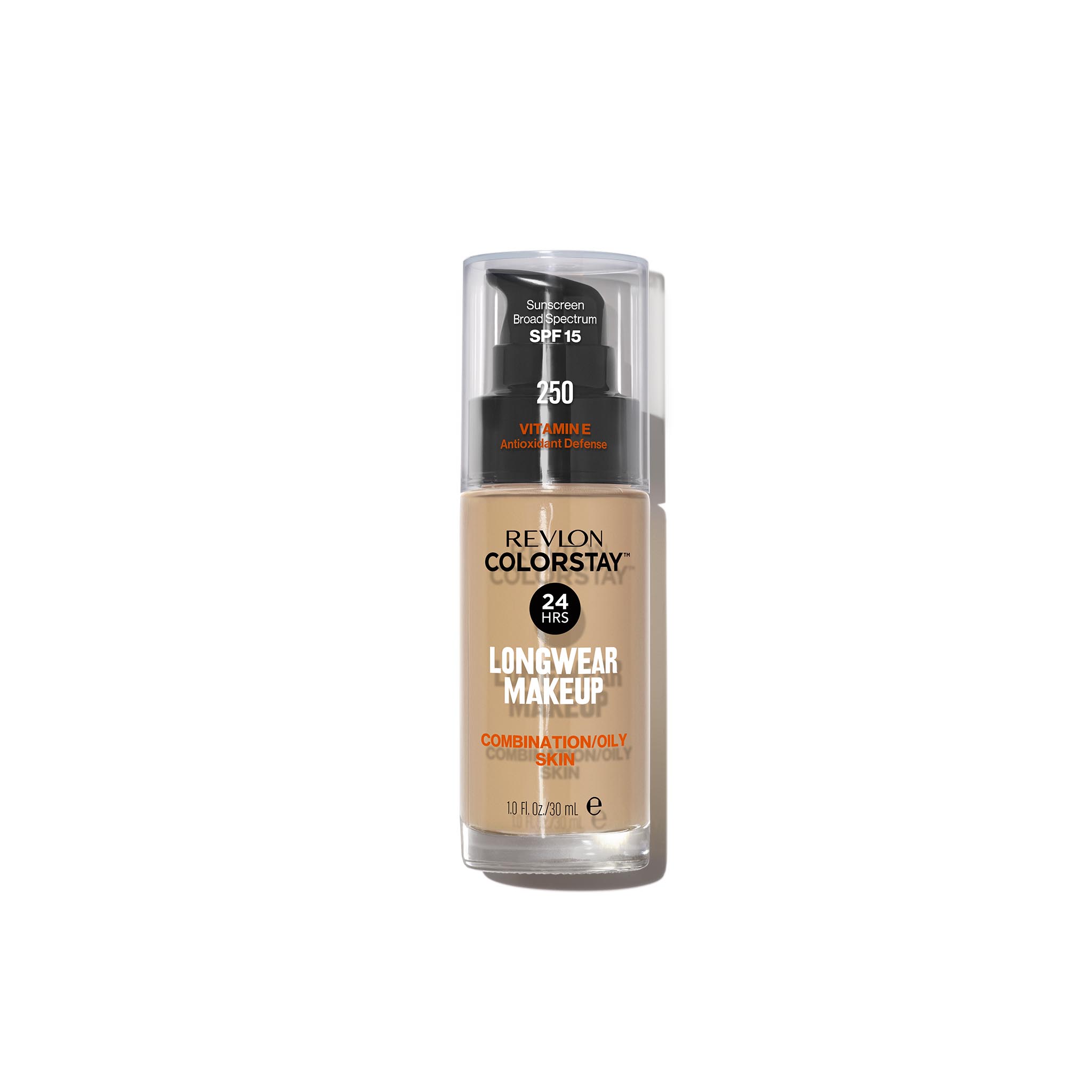Nieznana Revlon ColorStay 250 Fresh Beige, podkład do cery mieszanej i tłustej, z pompką, 30 ml