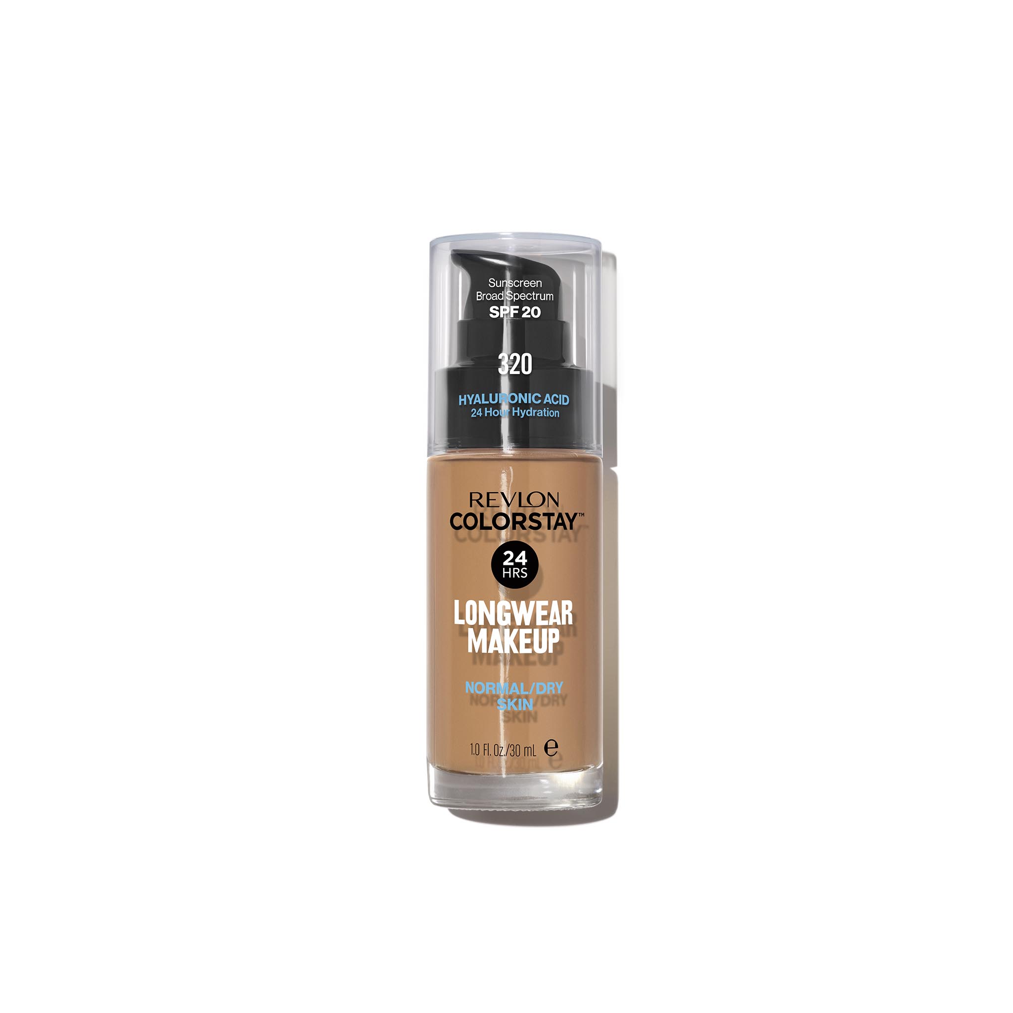 Nieznana Revlon ColorStay 320 True Beige, podkład do cery normalnej i suchej, z pompką, 30 ml