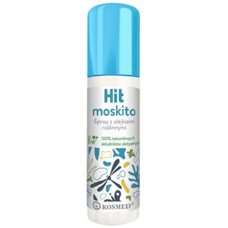 Kosmed Hit Moskito, spray przeciw komarom, kleszczom i meszkom, powyżej 1 roku życia, 100 ml - zdjęcie produktu
