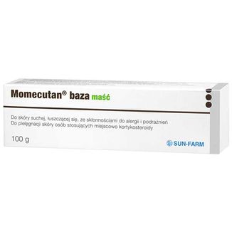 Momecutan baza, maść, skóra sucha, łuszcząca się, 100 g USZKODZONE OPAKOWANIE - zdjęcie produktu