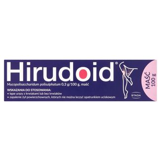 Hirudoid 0,3 g, maść, 100 g - zdjęcie produktu